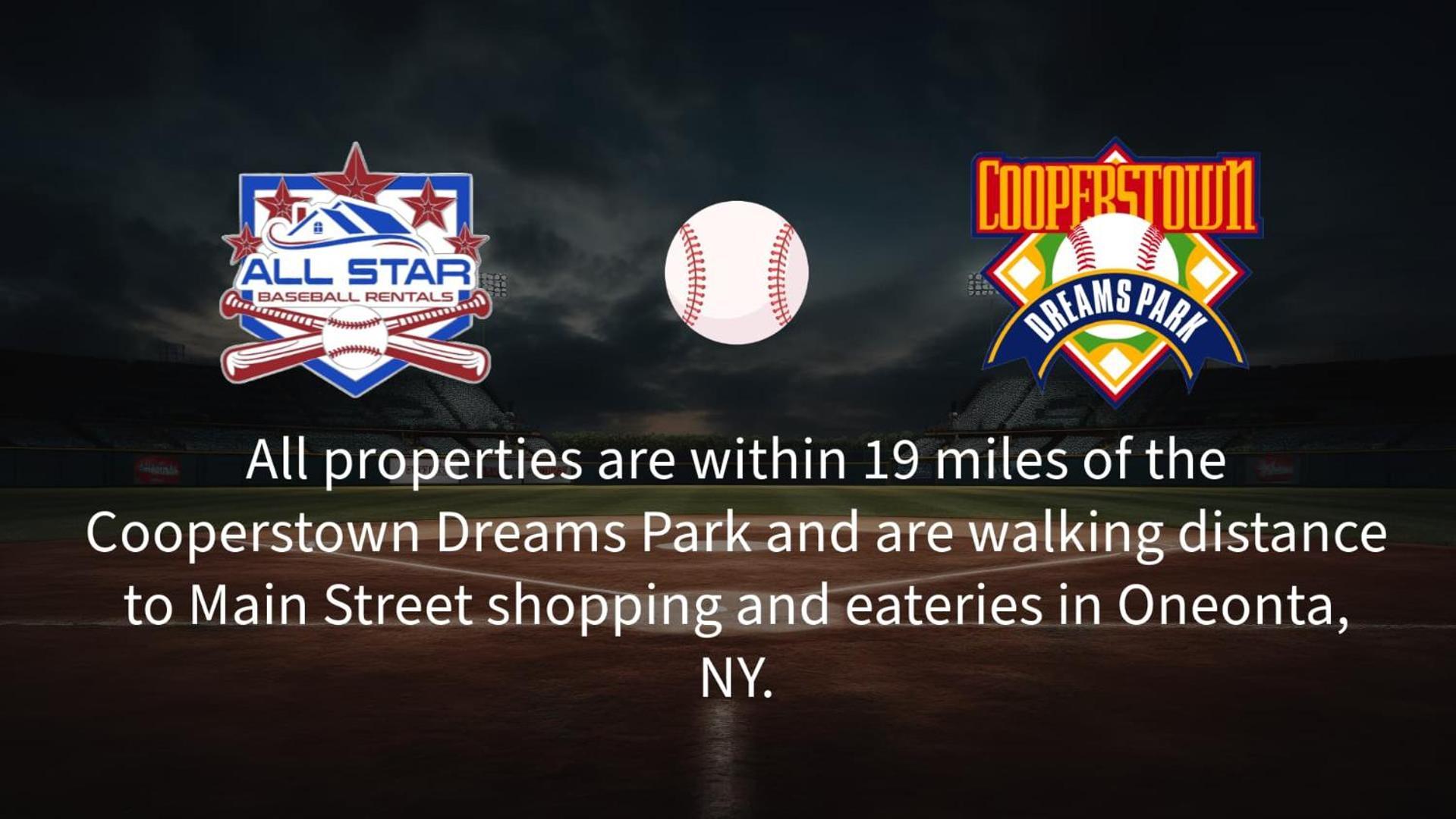 After The Game Apt 2 All Star Baseball Rentals Oneonta Dış mekan fotoğraf